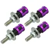 Tornillos para Matrícula de Coche, Tornillos para Marco de Matrícula de Coche, Accesorios Decorativos, Tornillos Inoxidables, Kit al por Mayor, Adecuado para Motocicletas