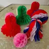 Bolas de Panal de Miel de Colores Listas para Usar del Fabricante, Linternas de Panal para Decoración de Bodas, Venta al por Mayor de Bolas de Panal de Miel de Colores