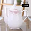 Tetera de Cerámica Olla Individual Gran Capacidad Hogareña Hueso de China 1-2 Litros Para Hacer Té Resistente a Altas Temperaturas Hervidor de Agua Fría con Filtro Envío Gratis