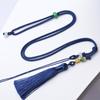 Colgante de cristal Ámbar Esmeralda pequeño redondo cuerda Jade Bashan Ágata Amarilla con cuentas cordón fábrica directo mayoreo