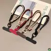 Cordón para Teléfono Móvil Estilo Británico Cuerda Trenzada Cordón para Teléfono Móvil Lujo Ligero Pulsera Cadena para Teléfono Móvil de Mujer Cuerda para Teléfono Móvil Anti-Caída Negocios