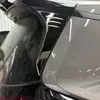Adecuado para 26 modelos de Toyota RAV4, tiras de moldura para ventana trasera, pegatinas triangulares traseras para pilares de ventana de acero inoxidable Weilanda