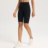 Pantalones de yoga transfronterizos para mujer, de verano, para montar desnudo, de secado rápido, para levantar la cadera, deportivos de cintura alta, pantalones cortos de yoga.