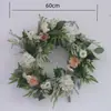 Amazon Transfronterizo Producto Nuevo Guirnalda de Hortensias de Otoño Colgante de Crisantemo Pequeño Día de San Valentín Flores Artificiales Decoración