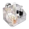 Caixa de cosméticos separada rack de armazenamento de cosméticos caixa de organização de cosméticos desktop batom maquiagem pincel caneta cuidados com a pele caixa de armazenamento transparente