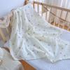 Envoltura para Bebé Pañal de Gasa de una Sola Capa Sala de Partos Envoltura para Bebé al por Mayor Cómodo Transpirable Estampado de Dibujos Animados Swaddle para Recién Nacido