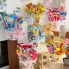 Día del Niño Shangjin Ramo de Snacks con Molinillo de Viento Arreglo Creativo con Molinillo de Viento Giratorio de Cuento de Hadas Materiales Florales