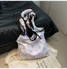 2025 Nuevo Llegada Bolso Floral Bolso Gran Capacidad Bolso de Lona con Lazo Bolso de Playa Bolso de Compras Bolso de Hombro Bolso de Mujer