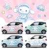 Decoración de calcomanía para carrocería Hongguang miniev perro Jade Gui perro orejón astronauta pegatinas de coche lindas modificación de coche completo