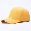 Gorra de béisbol lisa de color sólido, adecuada para agencias de viajes, voluntarios y fines publicitarios, con impresión de logotipo, simple y versátil, para deportes y actividades al aire libre