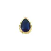 Celebridade Cyber Arte de Unhas Joias de Zircônia Super Brilho Gota d'Água Diamante Quadrado Cor Luz de Luxo Metal Armadura de Noiva Joia de Unha com Diamante Vazado