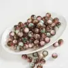 Primavera y Verano 8-12 mm Tres Colores Ojo de Gato Sintético Resina Perlas Sueltas Hecho a Mano DIY Pulsera Collar Material Accesorios