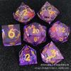 Resina Líquida Dice terno DND Dungeons &amp; Dragons RPG Jogo de Mesa Polifacetado Sin terno Poliédrico Sin