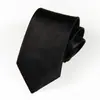 Corbata de Color Sólido de 8 cm para Hombre, Negocios Formal Profesional, Atada a Mano, Corbata Negra, Novio, Mejor Hombre, Boda, Corbata Roja