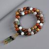 Estilo Étnico Fodo Orb Bebê 8mm Pulseira de Sandália de Círculo Duplo Pulseira Acessórios diy Bambu Moda Masculina e Feminina Contas