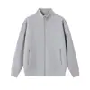 Cortavientos con capucha y mangas raglán cuello alto chaqueta deportiva ropa de trabajo deportiva exterior chaqueta softshell con forro polar personalizado