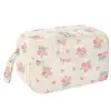 Estuche Nuevo Producto Transfronterizo Gran Capacidad Cremallera Bolsa para Lápices Compartimento Bolsa Suave para Lápices Niños y Niñas Mariposa Flor