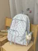 Mochila para mujer para viajar, bolsa ligera para estudiante universitario, bolsa para el trabajo y para ir al trabajo, mochila para dama con estampado de lazo y estrella