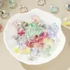 Flor Iridescente de Cinco Pétalos de Alta Transparencia Acrílica Flor 3D Pulsera DIY Joyería con Cuentas Accesorios Venta al por Mayor
