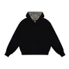 Sudadera con capucha y cremallera estilo americano con estampado de leopardo para cruzar la frontera, chaqueta personalizada para hombre y mujer, otoño e invierno, holgada, moderna, deportiva