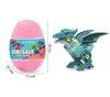 Desmontagem e Montagem de Ovos de Dinossauro Brinquedos DIY Educacionais para Crianças Ovos Divertidos de Montagem Gashapon Barraca de Feira Noturna Brinquedos Barraca de Atacado