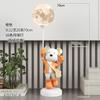Sala de estar grande urso violento lâmpada de assoalho decoração sofá armário de TV luz de luxo decoração de casa presente de inauguração de casa