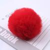 Atacado do Fabricante Bolas de Pelo Falso de Coelho 8cm, Pingentes de Bola de Pelo para Capa de Celular e Bolsa, Acessórios de Roupa DIY, Acessórios de Cabelo