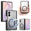 Adecuado para funda de teléfono Samsung ZFold8, con un soporte magnético giratorio, una sensación similar a la piel y protección contra caídas.; Funda protectora ZFold8 Ultra