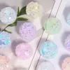 Perlas Sueltas Frescas con Forma de Corazón con Agujeros Rectos para Cadenas de Teléfono DIY, Accesorios para Llaveros y Componentes de Joyería al por Mayor