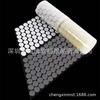 Velcro de puntos Perforado Adhesivo Fuerte de Doble Cara Adhesivo Trasero Hebilla Libro Silencioso Redondo Transparente Velcro Venta Caliente