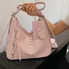 Mochila Feminina de Grande Capacidade para Uso Casual e Deslocamento 2026 Nova Bolsa Versátil de Ombro Transversal Mochila de Viagem para Estudantes
