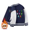 Abrigo para niño, ropa de primavera y otoño para niños, nueva ropa de béisbol gruesa para niños medianos y grandes, chaqueta de invierno para niño