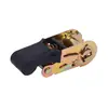 Tensor de Coche Tensor de Trinquete Sujetador Accesorio Metálico Tensor de Cuerda Hebilla de Trinquete para Camión 1.0 pulgada 2 pulgadas