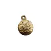 Cabeza de Tigre de Latón Campana de Cobre Llavero Colgante de Campana Accesorios Colgantes Joyería de Campana Pequeña Vajilla de Cobre