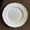 En stock Plato de Cena de Cerámica con Patrón Francés en Relieve Plato de Borde de Cerámica Vintage Plato de Cerámica Plato para Bistec Plato de Postre