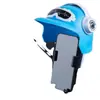 Soporte para Teléfono Móvil de Motocicleta Casco Pequeño Batería para Llevar Coche Eléctrico Vehículo Eléctrico Soporte para Teléfono Móvil de Navegación Toldo y Cubierta para Lluvia Fijo