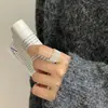 Anillo de Encaje Dulce y Fresco para Mujer, Diseño Sencillo de Nicho, Anillo Abierto Sencillo Versátil, Tendencia de Anillo Ajustable para el Dedo Índice