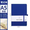 A6a5 cor pulseira elástica caderno portátil atacado estudante memo couro sensível à pele caderno de bolso portátil