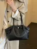 Bolso vintage de gran capacidad para debajo del brazo para mujer, nuevo bolso de hombro plisado tipo nube de moda 2026, bolso tote casual para el día a día