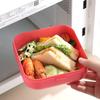 Caja de Almuerzo de Doble Capa de Dibujos Animados Linda Transfronteriza INS, Caja de Almuerzo para Comedor Estudiantil, Caja de Almuerzo para Calentar en Microondas