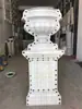 Molde para Maceta de Flor de Acero y Plástico ABS Engrosado, Molde de Cemento para Barandillas de Balcón, Molde de Columna Cuadrada, Molde de Columna Romana para Proyectos de Ingeniería
