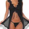 Comércio Exterior Roupa interior sexy Europa e América Cílios sexy camisola Amazon AliExpress pijamas sexy quente