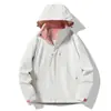 Chaqueta de Montaña de una Sola Capa Resistente al Viento e Impermeable para Exteriores para Mujeres y Hombres, Estilo Pareja Otoño/Invierno