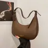 Bolsa Feminina Vintage de Alto Padrão para Axila 2026 Novo Modelo Versátil Bolsa de Ombro Texturizada Moda para o Dia a Dia Bolsa de Mão Bolsa Meia-Lua