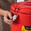 Cubo Isotérmico de Acero Inoxidable, Cubo Comercial de Gran Capacidad para Té y Sopa, Cubo para Hielo Molido, Cubo para Leche de Soya, Bloqueo de Temperatura y Conservación del Frío