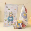 Toalla Infantil de Gasa de Cuatro Capas Jacquard de Dibujos Animados Zhixiang Diversión Infantil Toalla Infantil Toalla Facial Pequeña Toalla Absorbente de Sudor Souvenir al por Mayor