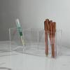 Caixa de Caneta Acrílica Caixa Transparente Tamanho Selecionável Vitrine para Modelos à Prova de Poeira Mesa Figurine Brinquedo Atacado