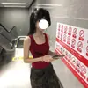 Chaleco de tirantes sin mangas con estampado de grafiti 'American Hot Girl' para mujer, de verano, adelgazante, prenda exterior/top interior