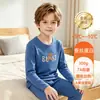 Conjunto de Ropa Interior Térmica Infantil Clase A Otoño e Invierno, Conjunto de Pantalón y Top de Otoño para Niños y Niñas, Conjunto de Capa Base Amigable con la Piel