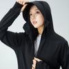 Ropa de Verano para Exterior Ligera con Protección Solar para Mujer, Ligera, Transpirable, Anti-UV, Ala Grande Removible Ropa de Protección Solar de Seda de Hielo para Mujer